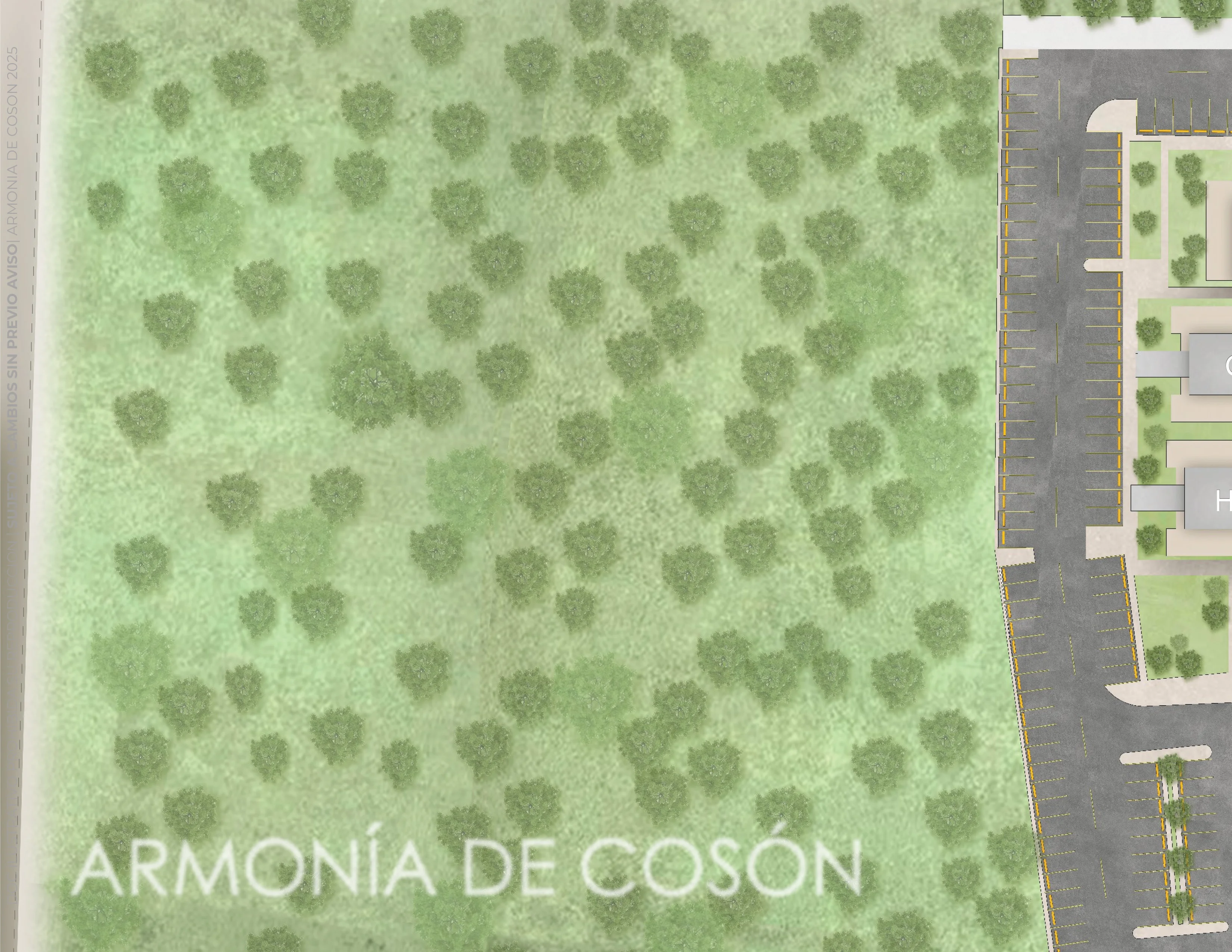 Plan Maestro detallado del proyecto Armonía Cosón en Las Terrenas